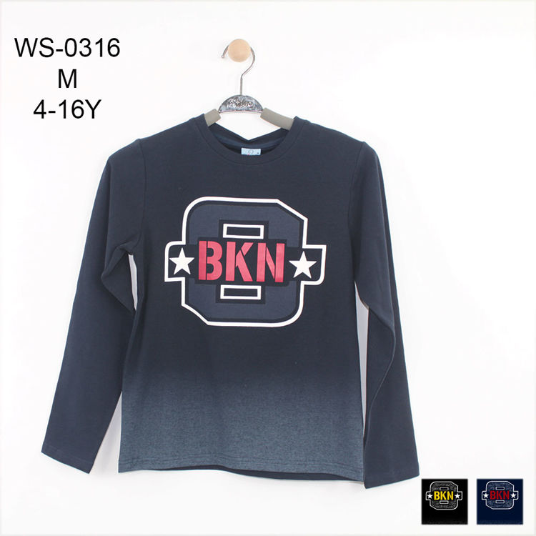 Picture of WS0316 BOYTS COTTON THERMAL LONGSLEEVE TOP